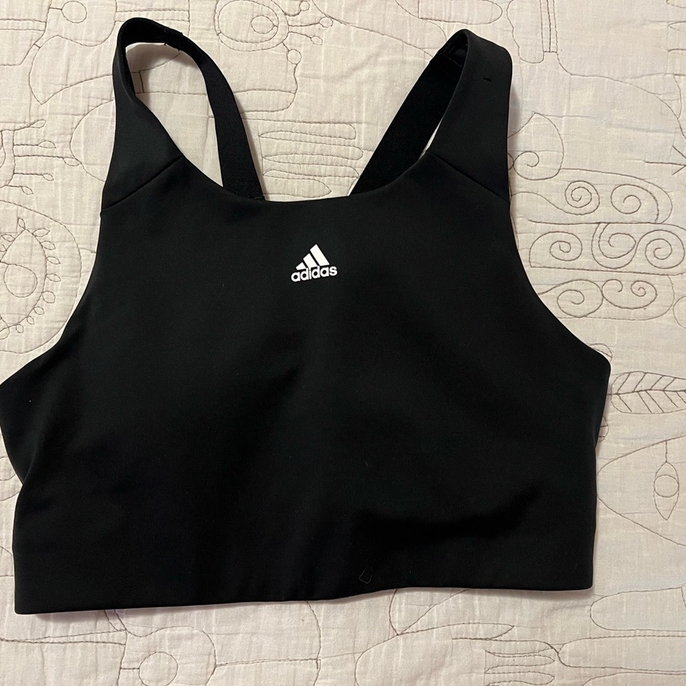 Adidas Black Performance Sports Bra